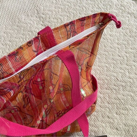 Mesh Sequin Tote - Picture 6 of 9